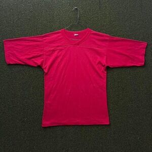 True Vintage 60s Red 1/2 Sleeve Tee Shirt